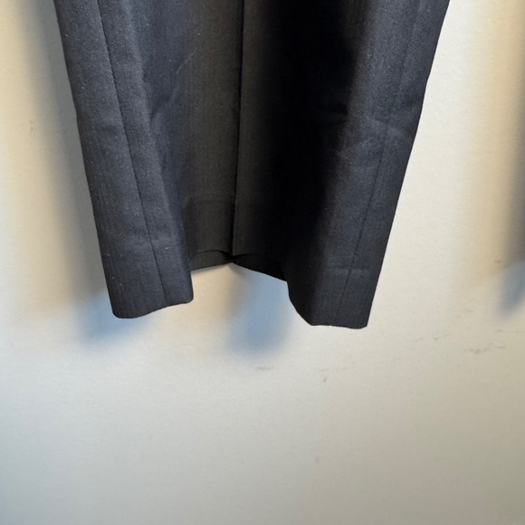 Haggar Men's Chino Casual Dress Pant Black Size Tag: 32x32 Flat Front Trouser - Picture 2 of 14